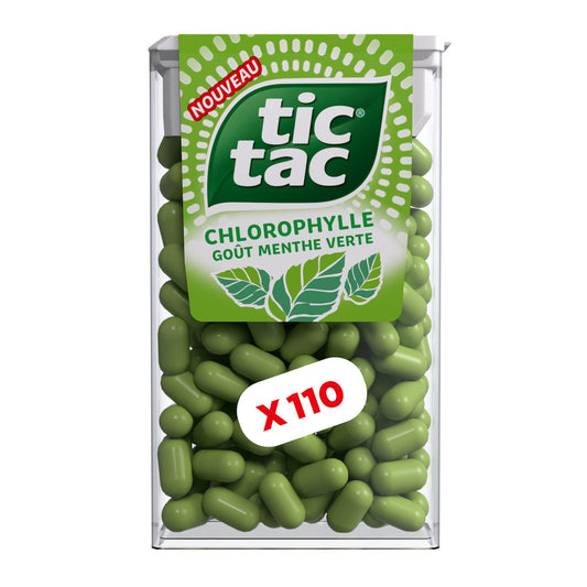 TIC TAC Bonbons pastilles à la chlorophylle x110