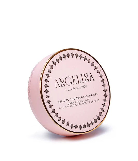 ANGELINA Box of Chocolate Delights with Caramel-Filled Centres 105g