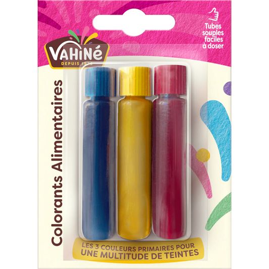VAHINE Food Coloring Kit 100g – For Pastries, Frosting & Desserts