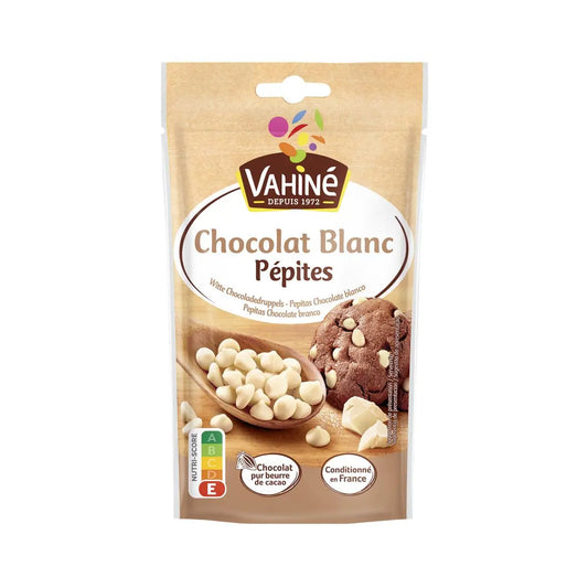 VAHINE White Chocolate Chips 100g – For Cookies & Pastries