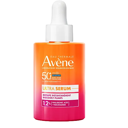 AVENE Eau Thermale Ultra Sérum SPF50+ Repulpe instantanément 30 ml