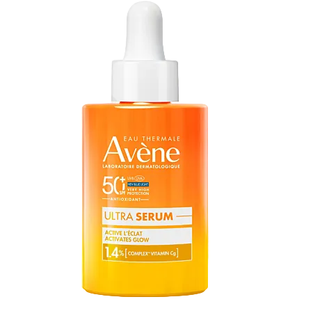 AVENE Eau Thermale Ultra Sérum SPF50+ Active l’Éclat 30 ml