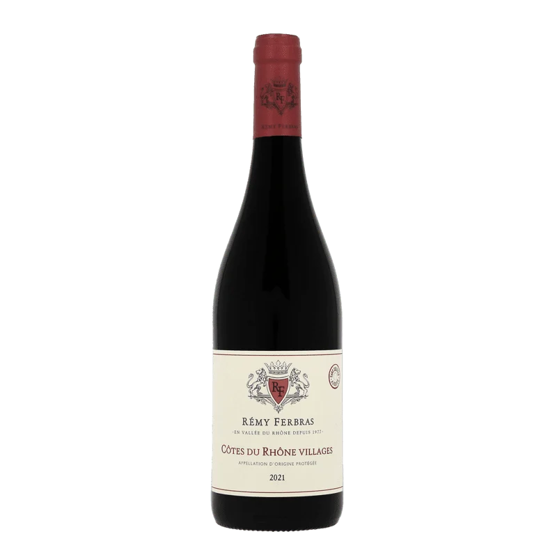Rémy Ferbras, 2021, A.O.P Côtes Du Rhône Villages, Vin Rouge