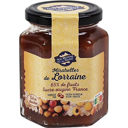 NOS REGIONS ONT DU TALENT Lorraine Mirabelle Plum Spread 315g