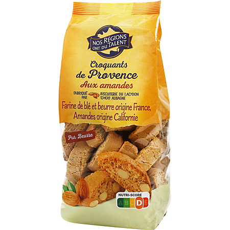 NOS RÉGIONS ONT DU TALENT Almond Croquants 300g