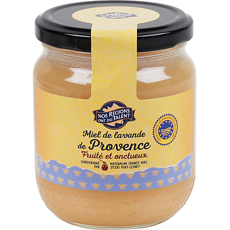NOS RÉGIONS ONT DU TALENT Provence IGP Lavender Honey 375g