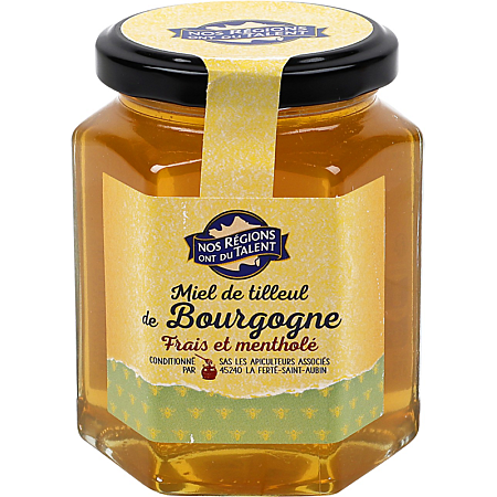 NOS RÉGIONS ONT DU TALENT Burgundy Linden Honey 375g