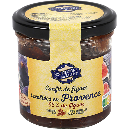 NOS REGIONS ONT DU TALENT Provençal Fig Confit 150g
