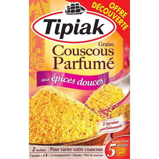 TIPIAK Couscous Grains with Mild Spices 500g
