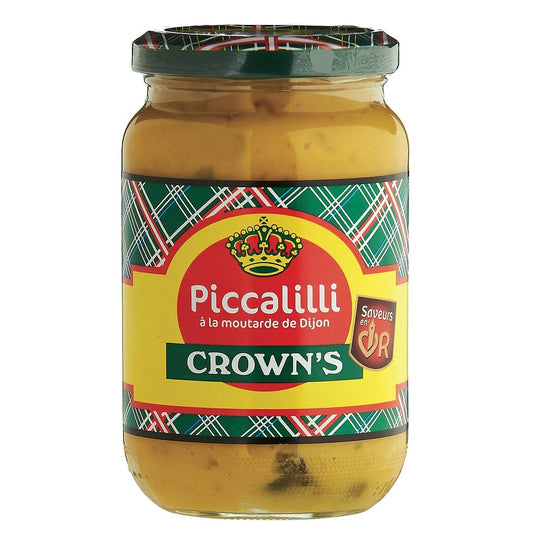 CROWN'S Piccalilli Sauce with Dijon Mustard 350g