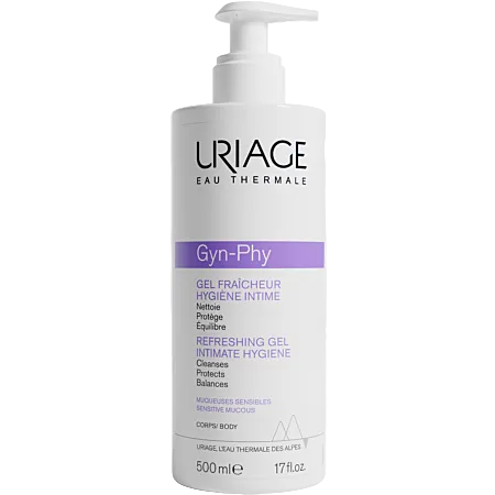 URIAGE Gyn-Phy gel fraîcheur hygiène intime 500ml