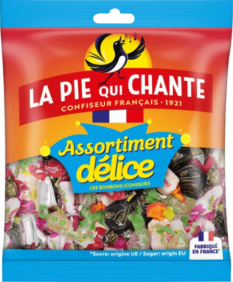 LA PIE QUI CHANTE Assorted Delice Candies 250g