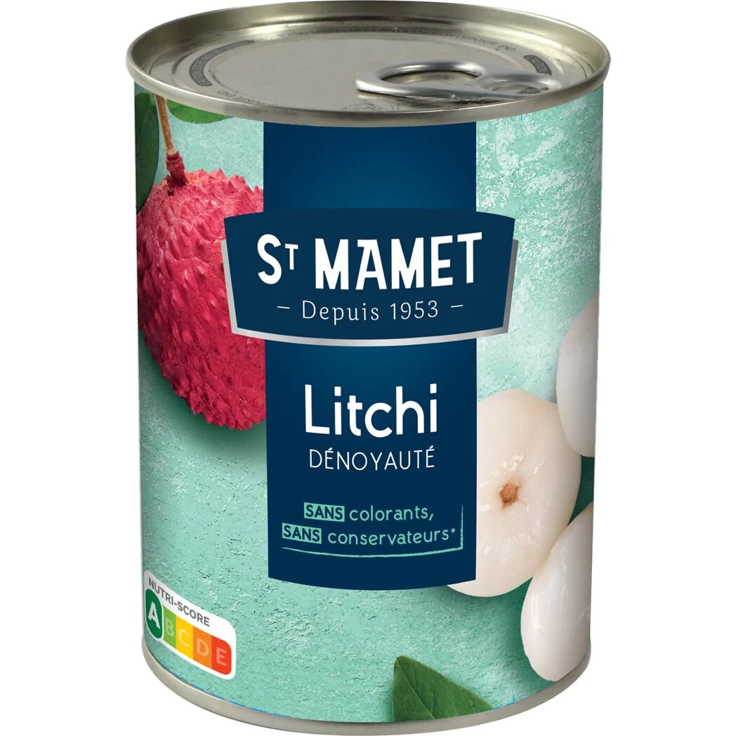 ST MAMET Pitted Lychees in Syrup 250g