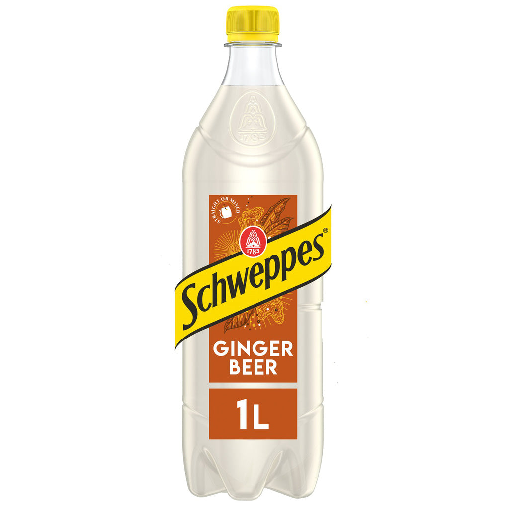 SCHWEPPES Ginger Beer Getränk 1L