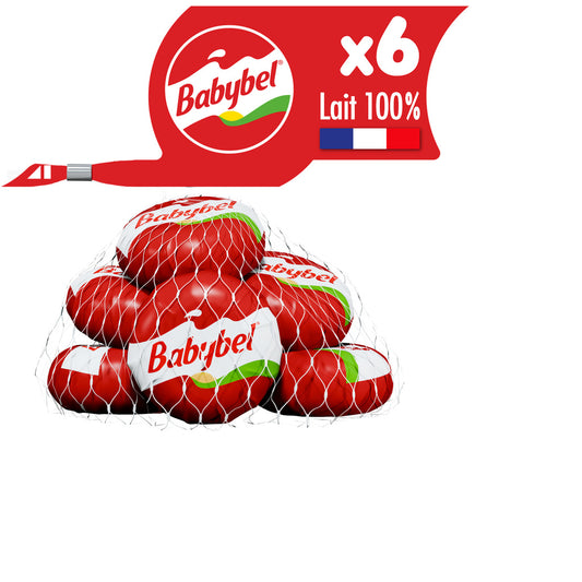 BABYBEL Fromage au lait pasteurisé x6 - 132g