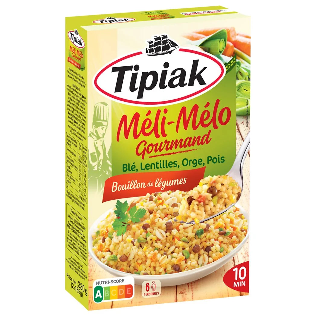 TIPIAK Gourmet Mélange with Vegetable Broth Flavor 330g