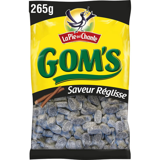 La Pie Qui Chante – Gom’s Soft Licorice Candies with Acacia Gum