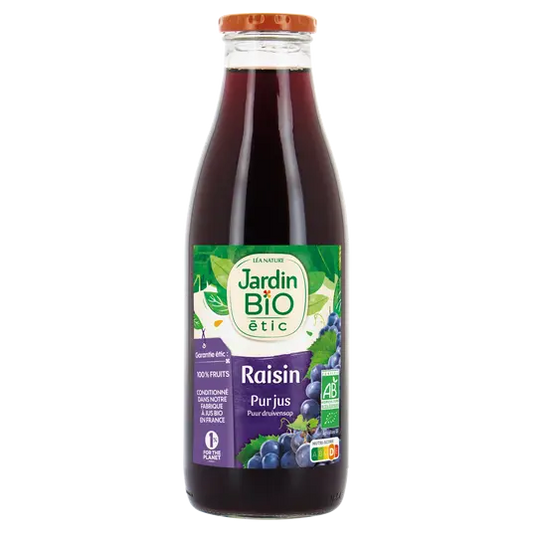JARDIN BIO Organic Pure Grape Juice 1L