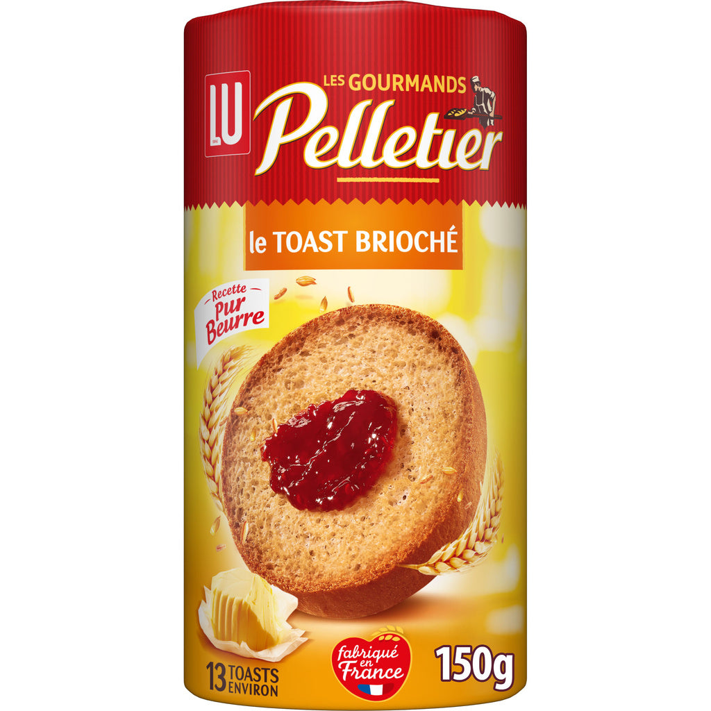 LU Pelletier - Toasts briochés pur beurre x13 - 150g