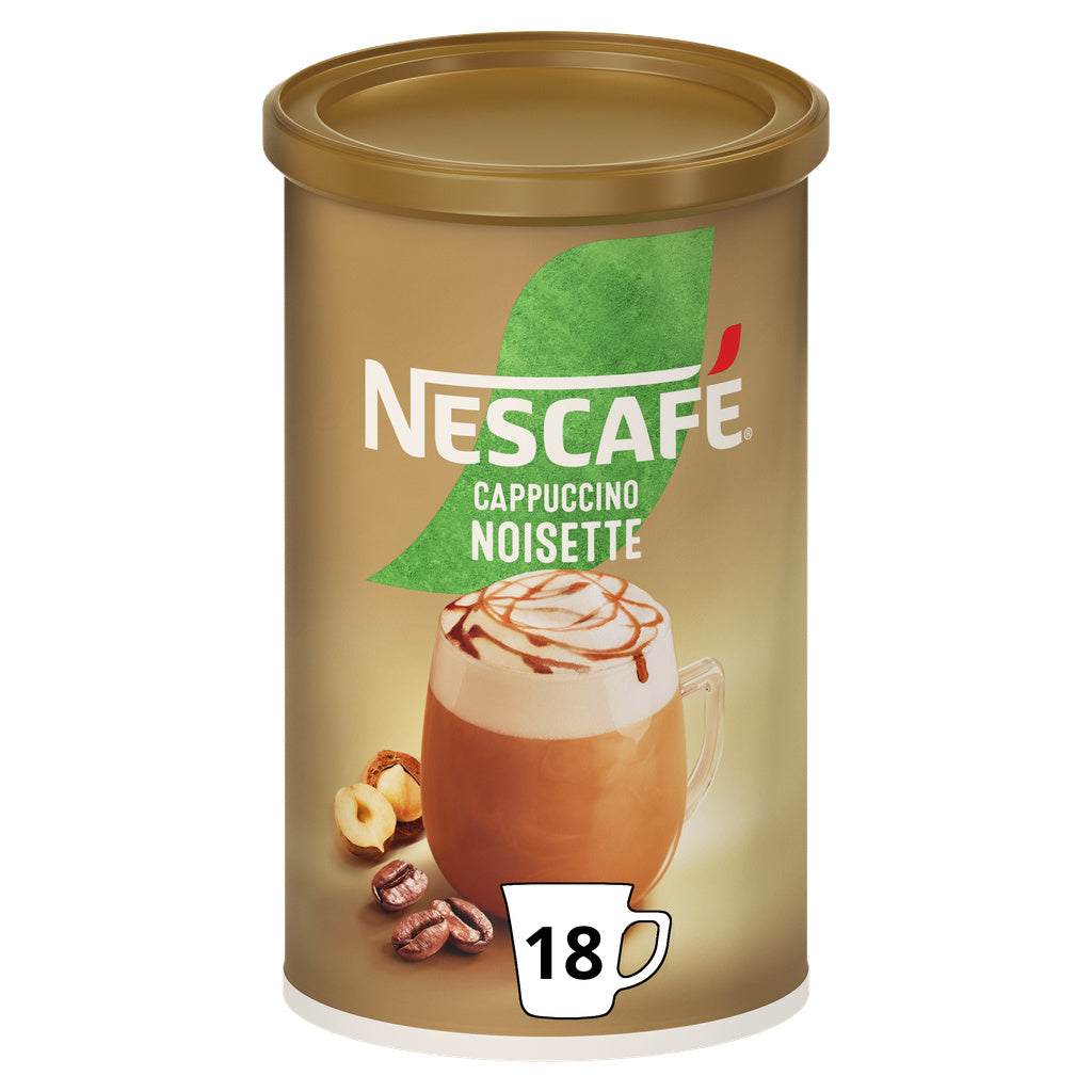 NESCAFE Café Soluble Cappuccino Noisette Boîte 270g