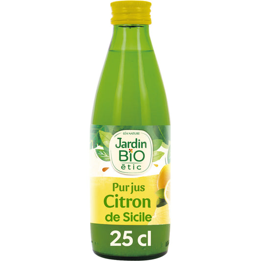 JARDIN BIO Organic Pure Lemon Juice 25cl