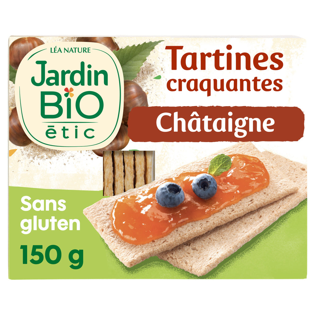 JARDIN BIO Organic Chestnut Crispbread 150g