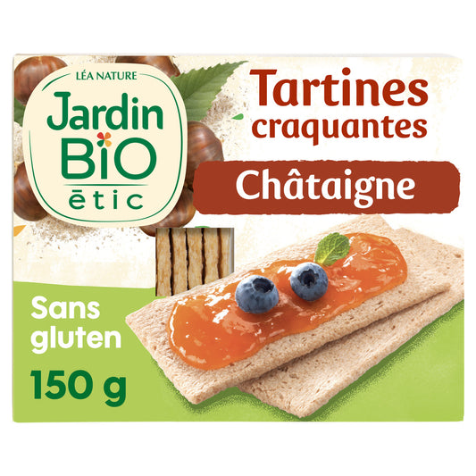 JARDIN BIO Organic Chestnut Crispbread 150g