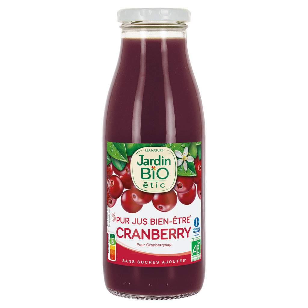 JARDIN BIO Organic Pure Cranberry Juice 50cl