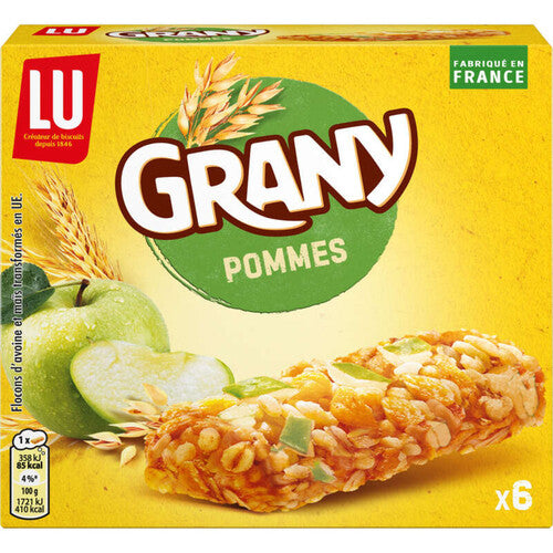 GRANY Apple Cereal Bars 125g