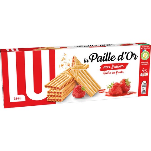LU La Paille d’Or – Strawberry & Wild Strawberry Wafers 170g