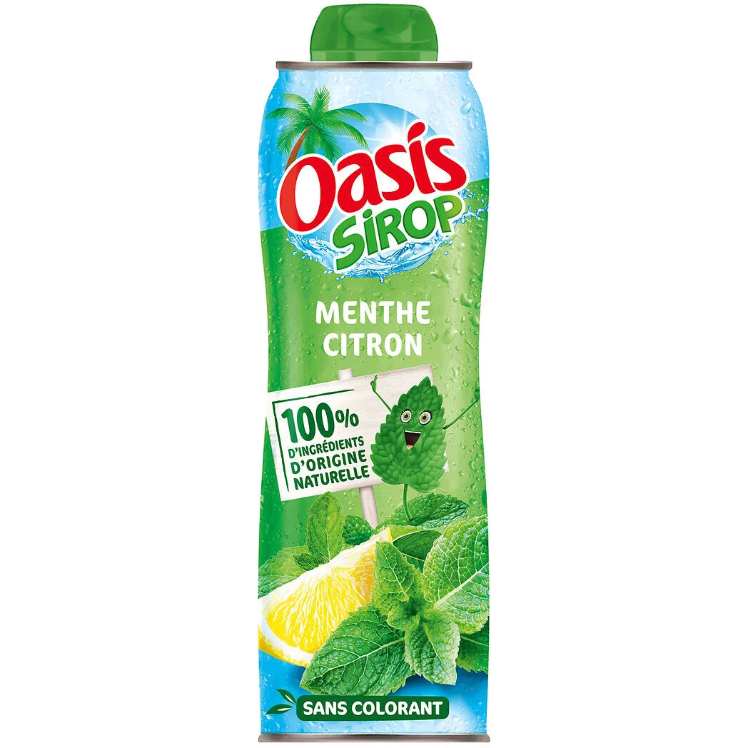 OASIS Mint Lemon Syrup - 75cl