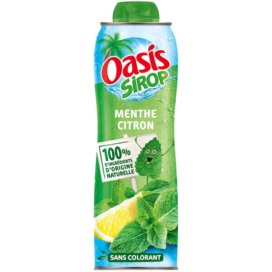 OASIS Mint Lemon Syrup - 75cl