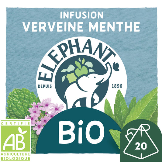 ELEPHANT Verbena & Mint Infusion Organic x20