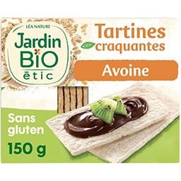 JARDIN BIO Organic Gluten-Free Oat Crispbread 150g