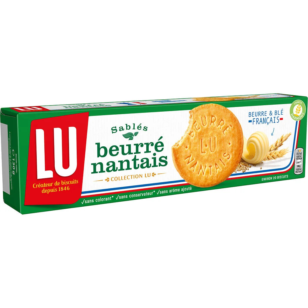 LU Beurré Nantais Shortbread Biscuits 130g