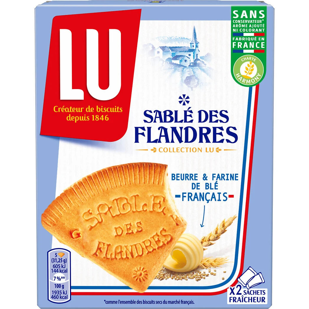 LU Sablés des Flandres Shortbread Biscuits 250g