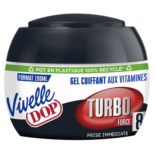 VIVELLE DOP Hair Styling Gel – Turbo Hold 190ml