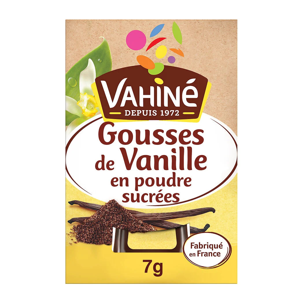 VAHINE Vanille en poudre sucrées 8g