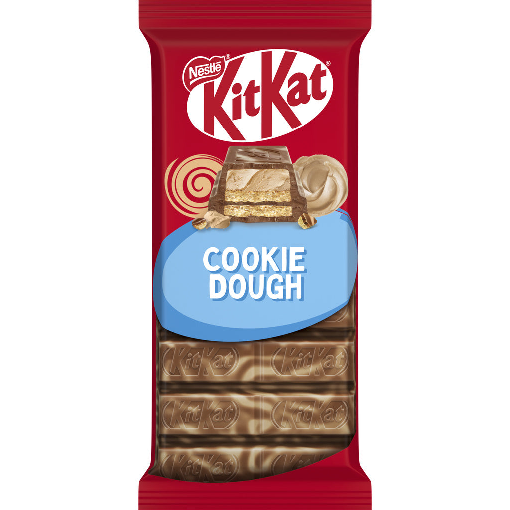 KITKAT Milk Chocolate Bar with Cookie Dough Flavor 99g