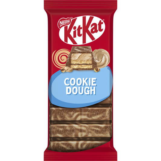 KITKAT Milk Chocolate Bar with Cookie Dough Flavor 99g