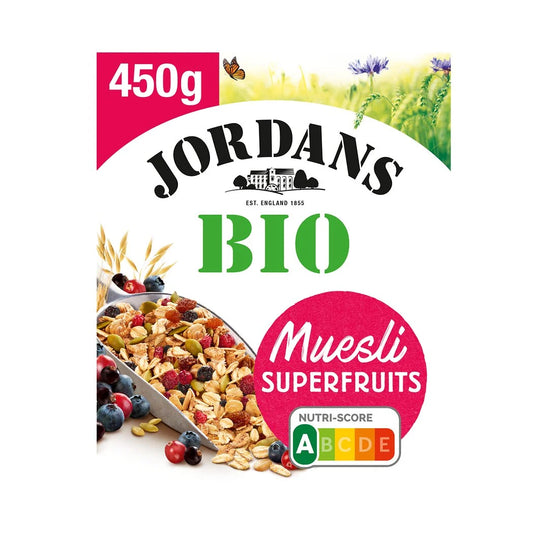 JORDANS Céréales muesli superfruits BIO 450g