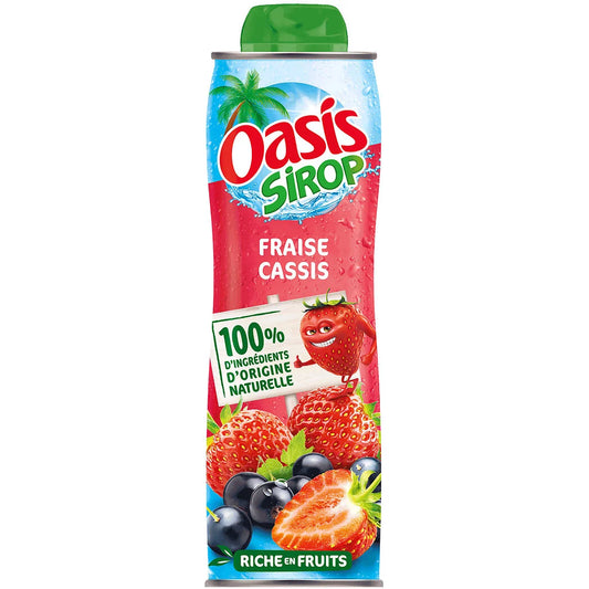 OASIS Strawberry Blackcurrant Syrup - 60cl