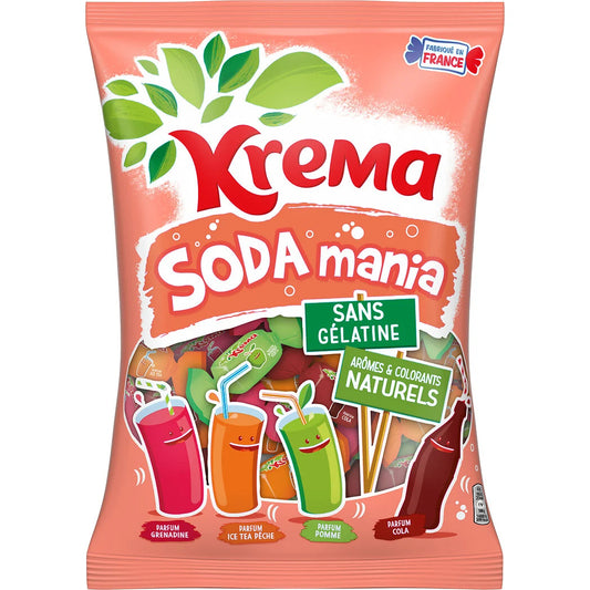 KREMA Bonbons Sortiment Soda Mania 580g