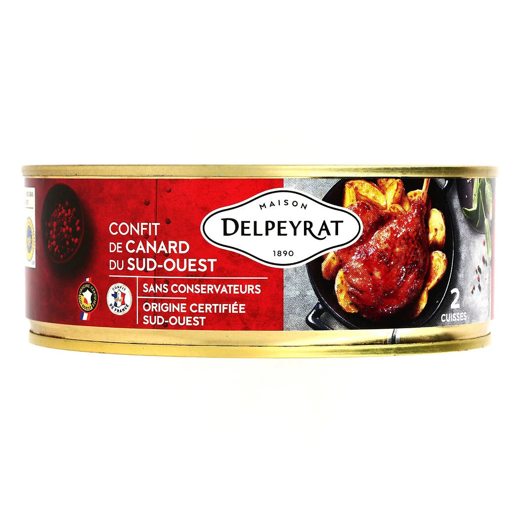 DELPEYRAT Confit de canard du sud-ouest IGP 775g