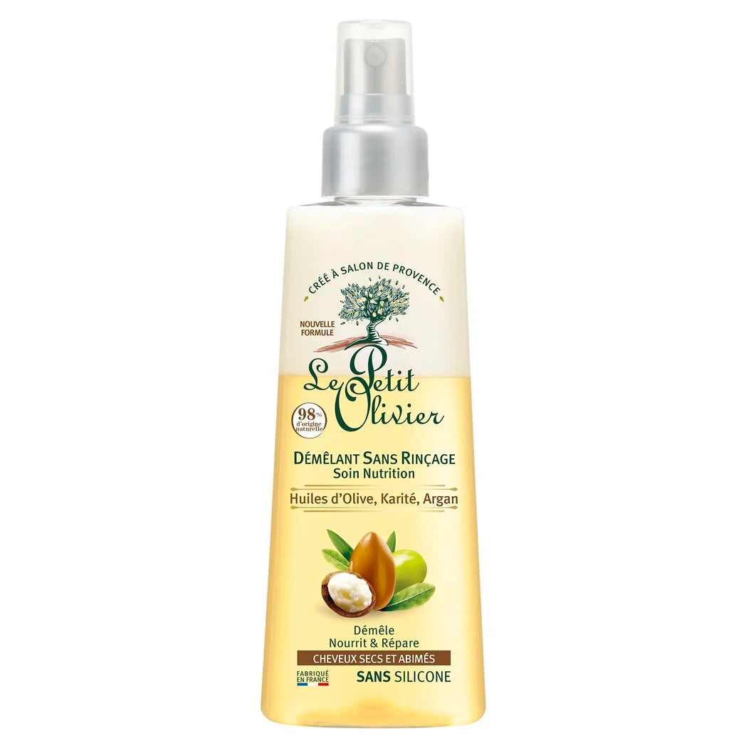 LE PETIT OLIVIER Démêlant sans rinçage huiles d'olive karité argan 150ml