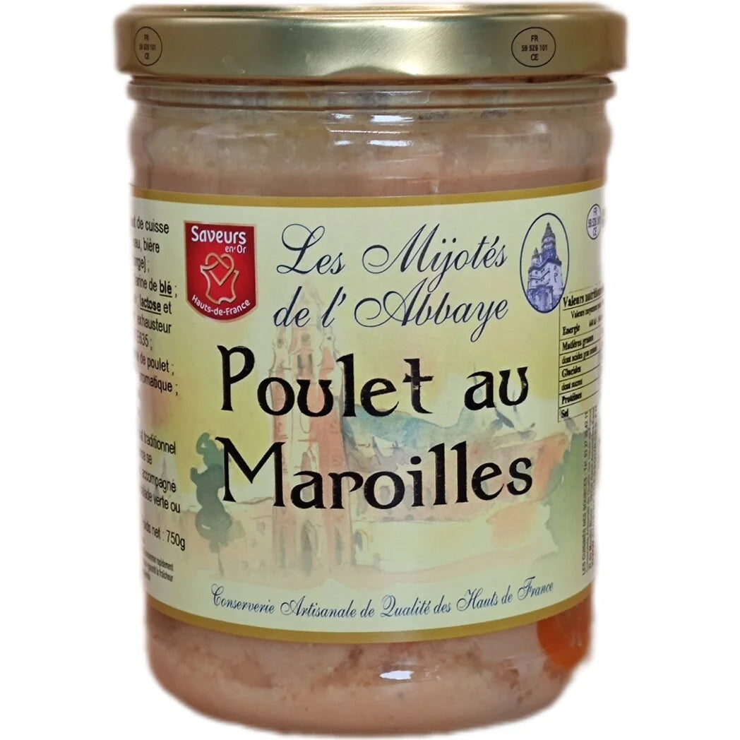 LES MIJOTES DE L'ABBAYE Poulet au Maroilles 750g