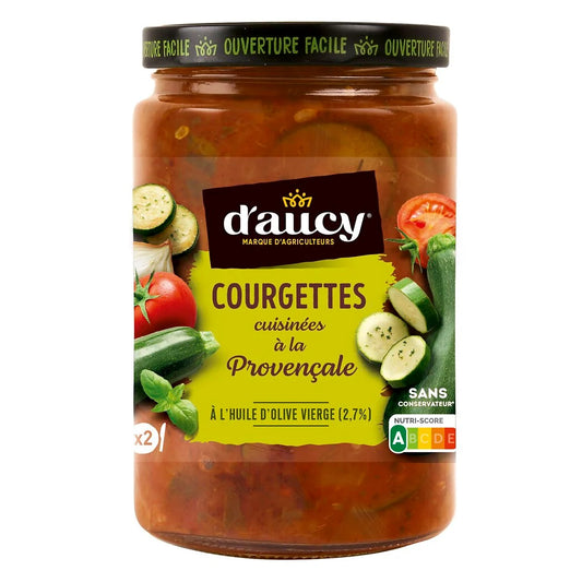 D'AUCY Courgette cuisinées à la provençale 380g