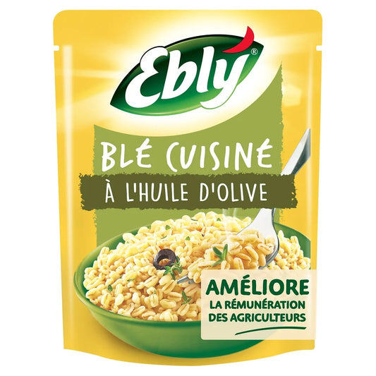 EBLY Blé cuisiné à l'huile d'olive 220g
