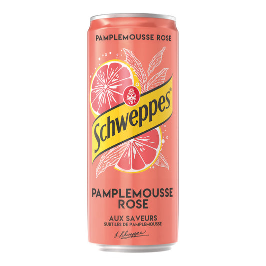 SCHWEPPES Soda Saveur Pamplemousse 1x330ml