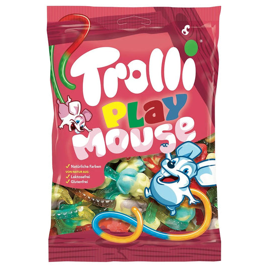 TROLLI Playmouse - Bonbons gélifiés goût fruits 200g
